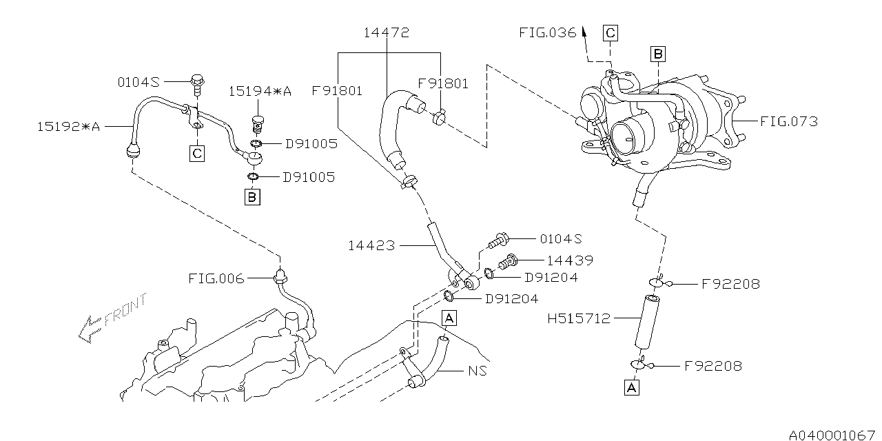 TURBO CHARGER Diagram