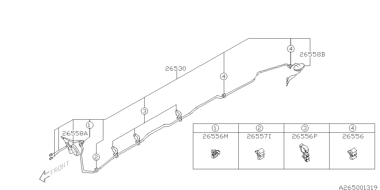 BRAKE PIPING Diagram