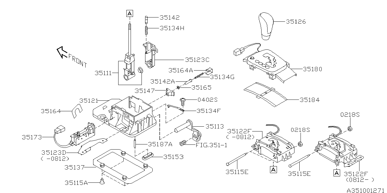 Diagram SELECTOR SYSTEM for your 2015 Subaru Crosstrek  Premium w/Eyesight 