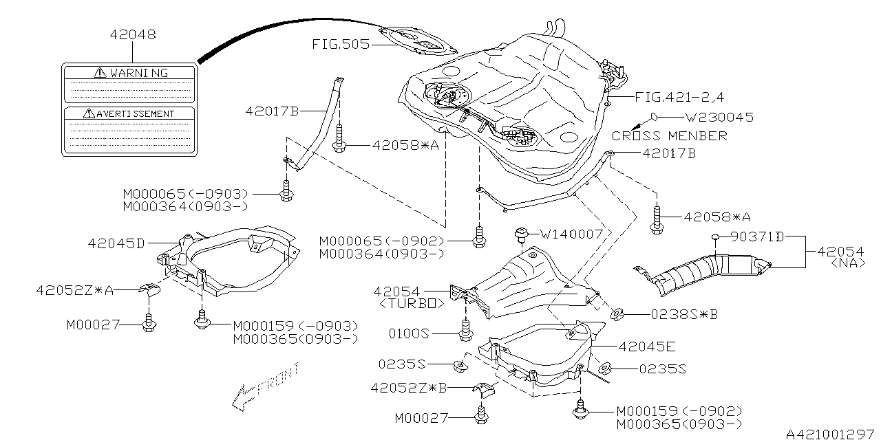 Diagram FUEL TANK for your 2020 Subaru BRZ  HIGH 