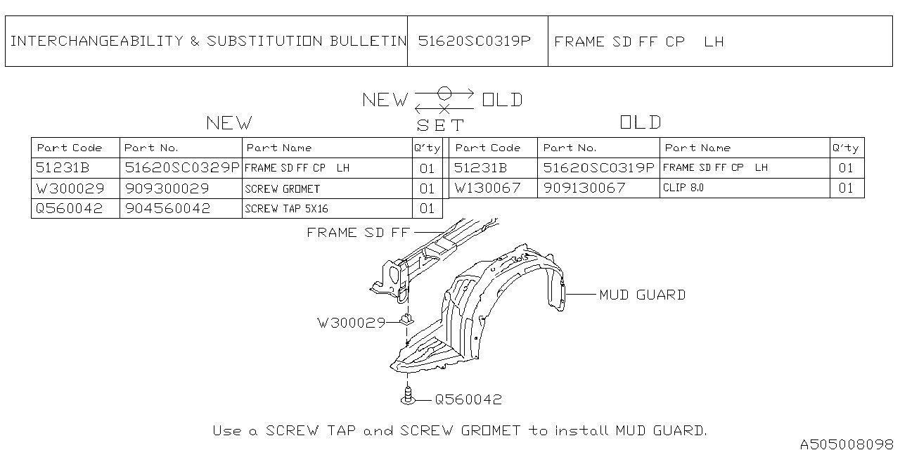 Diagram BODY PANEL for your Volkswagen