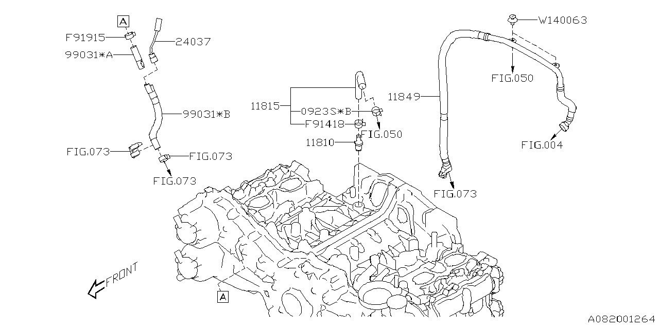 Diagram EMISSION CONTROL (PCV) for your 2018 Subaru Legacy   