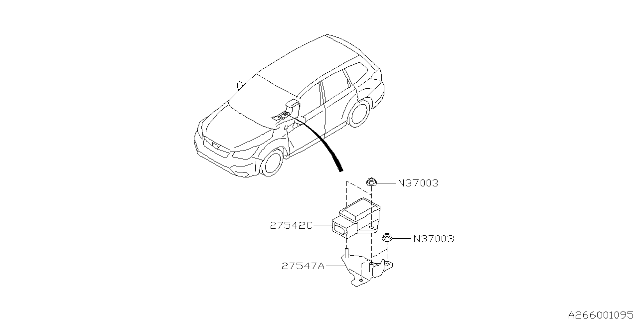 Diagram V.D.C.SYSTEM for your 2007 Subaru STI   