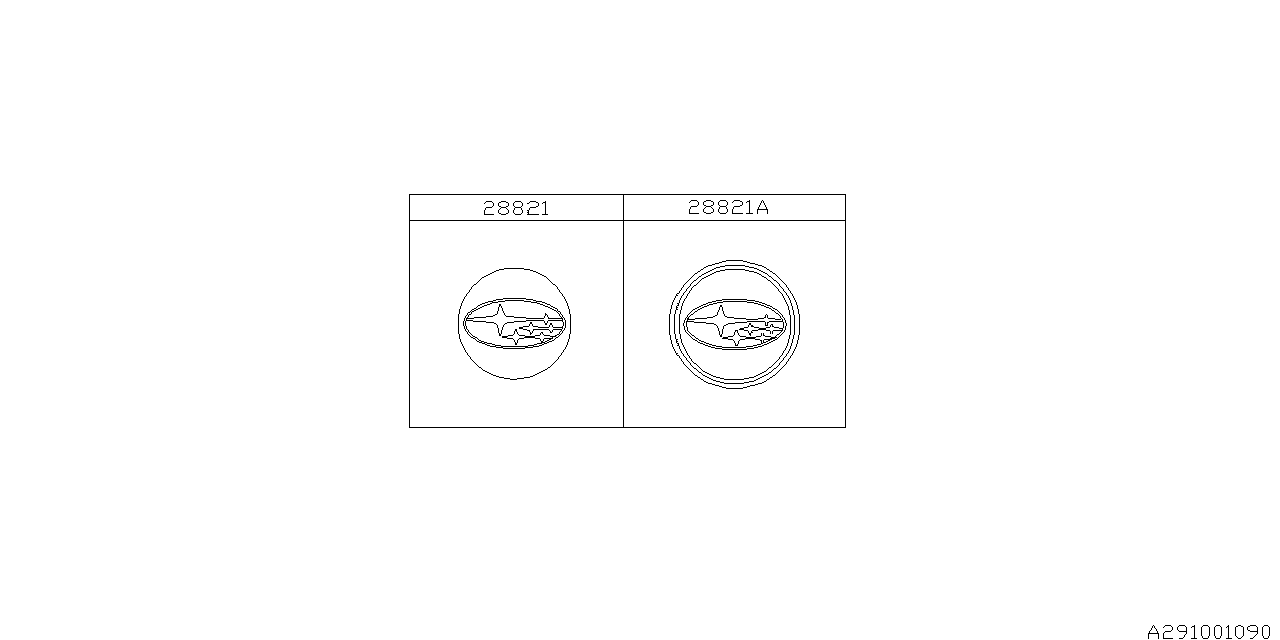 Diagram WHEEL CAP for your Subaru