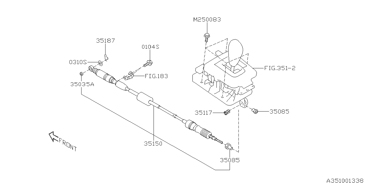 Diagram SELECTOR SYSTEM for your 2017 Subaru Forester  XT Premium 