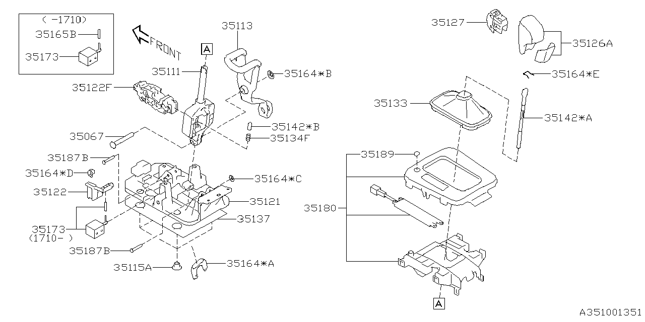 Diagram SELECTOR SYSTEM for your 2015 Subaru Crosstrek  Base 