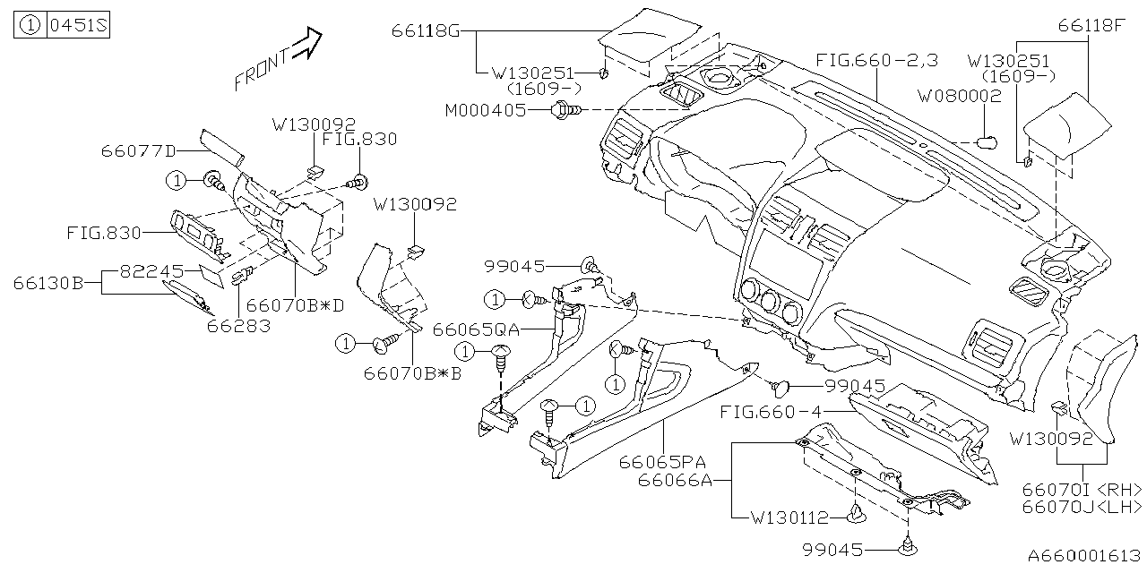 Diagram INSTRUMENT PANEL for your 2018 Subaru Impreza  Premium Sedan 