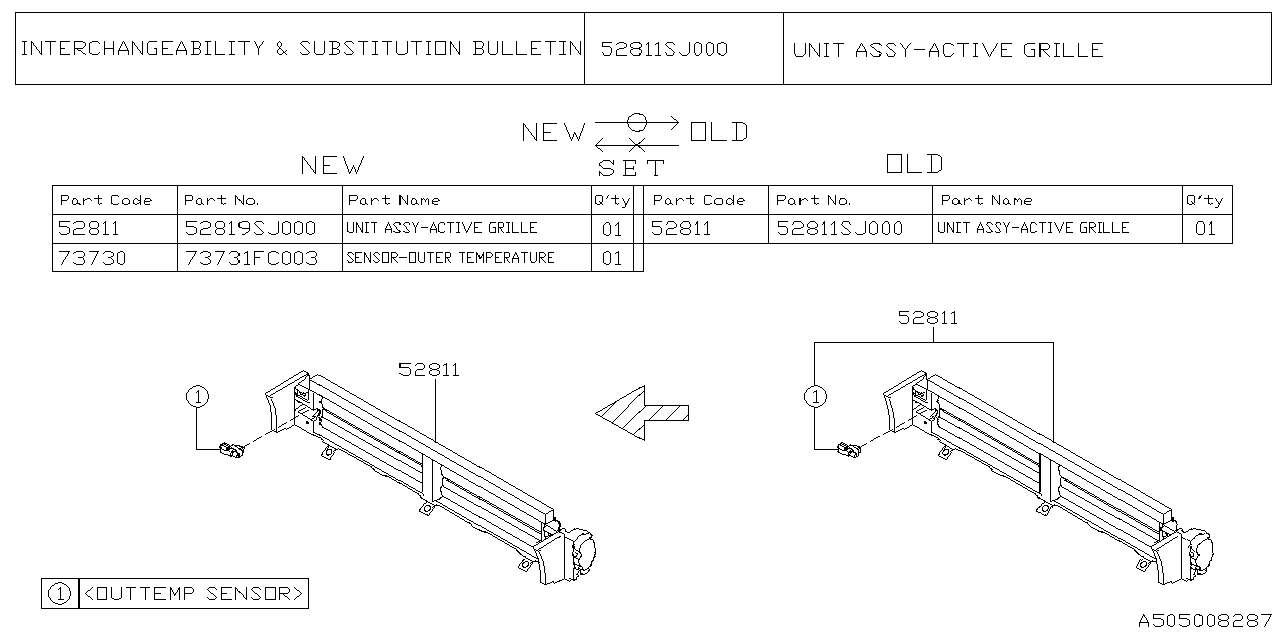 Diagram BODY PANEL for your 2013 Subaru Forester   