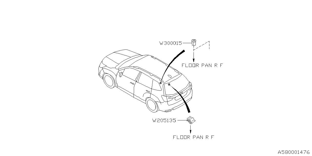 Diagram KEY KIT & KEY LOCK for your 2017 Subaru WRX   