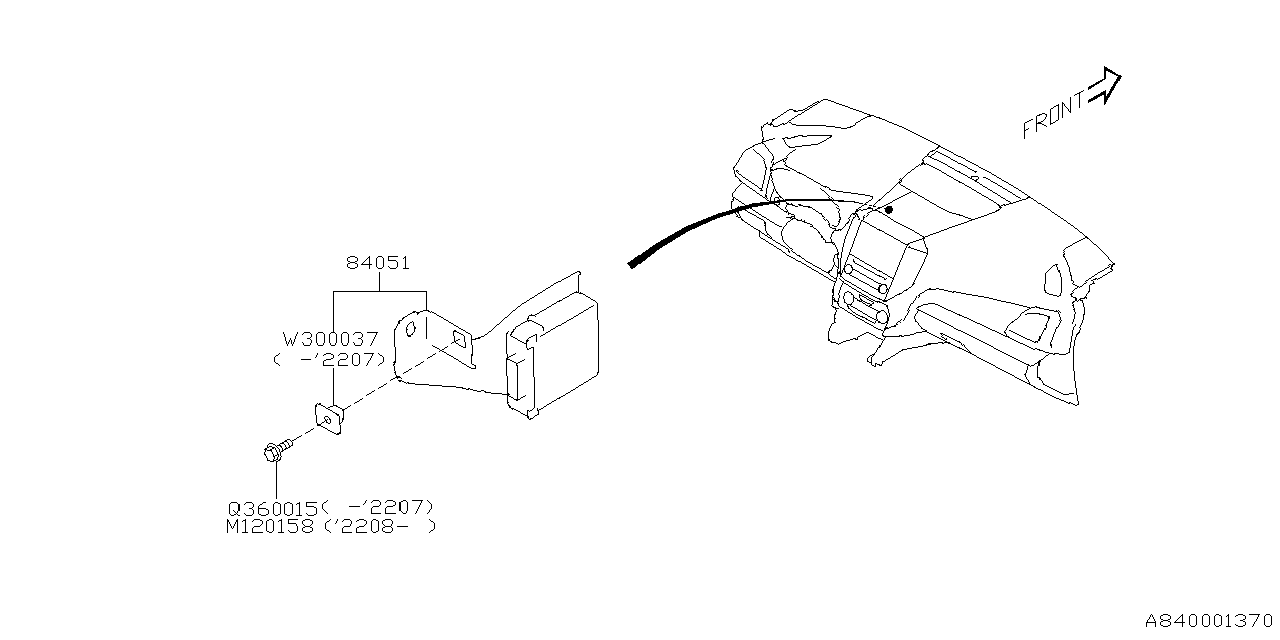 Diagram HEAD LAMP for your 1997 Subaru Outback   