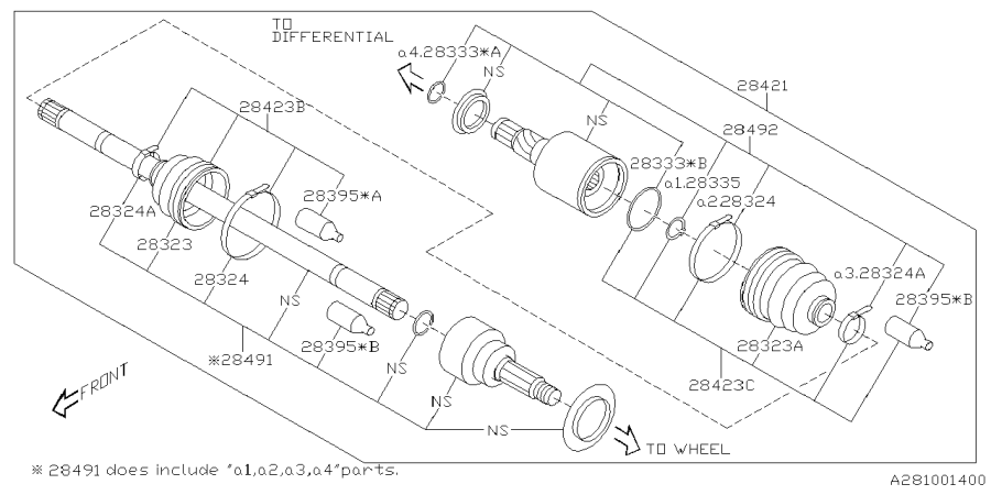 REAR AXLE Diagram