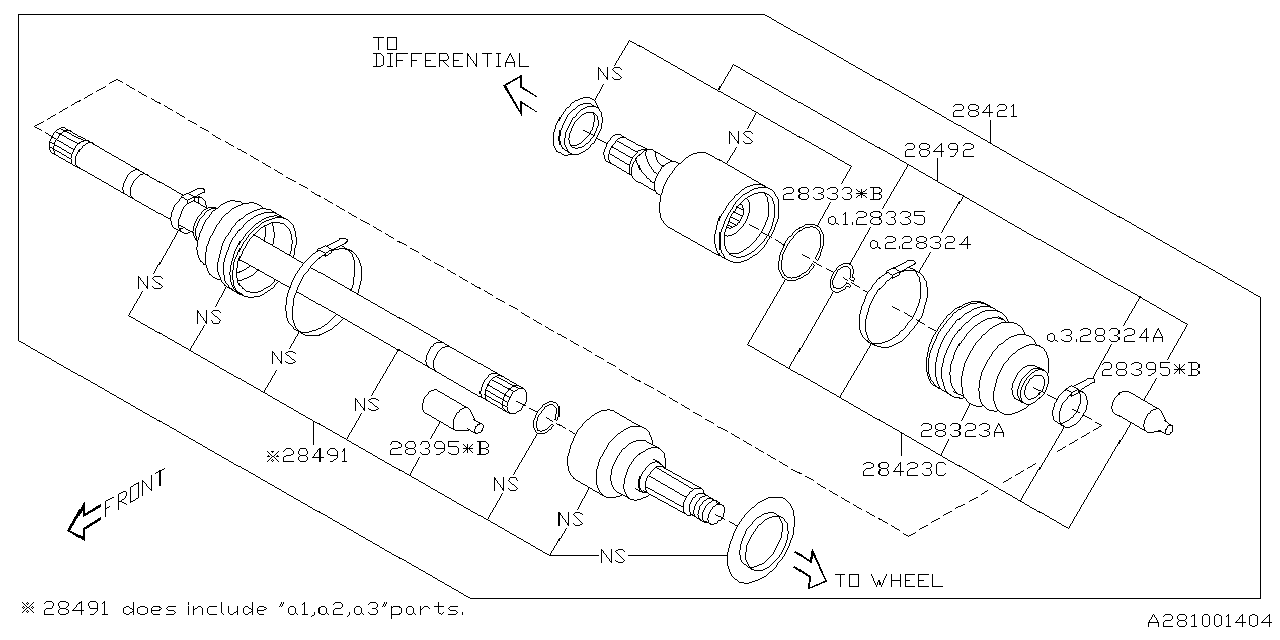 REAR AXLE Diagram