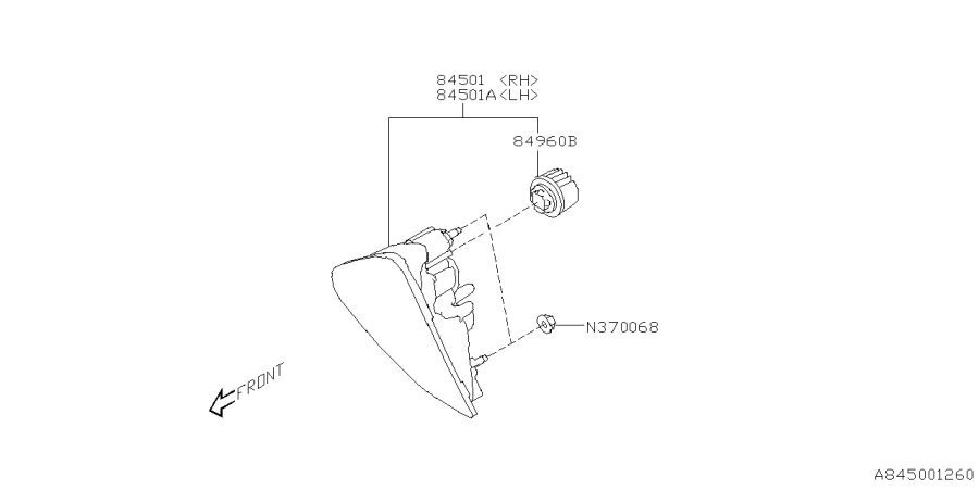 Diagram LAMP (FOG) for your 2021 Subaru Impreza  EYESIGHT SEDAN 