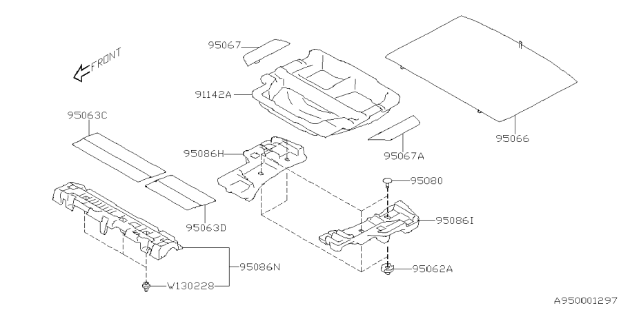 Diagram MAT for your 2024 Subaru Crosstrek  LIMITED w/EyeSight(4S) 