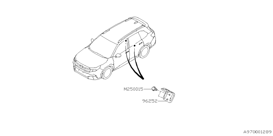 Diagram TOOL KIT & JACK for your 2008 Subaru Forester  Touring w/EyeSight 