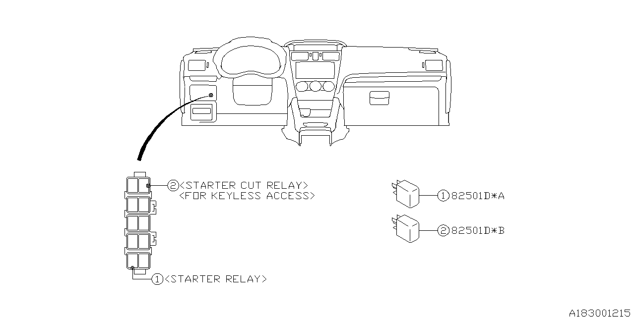 Diagram AT, CONTROL DEVICE for your 2018 Subaru STI   