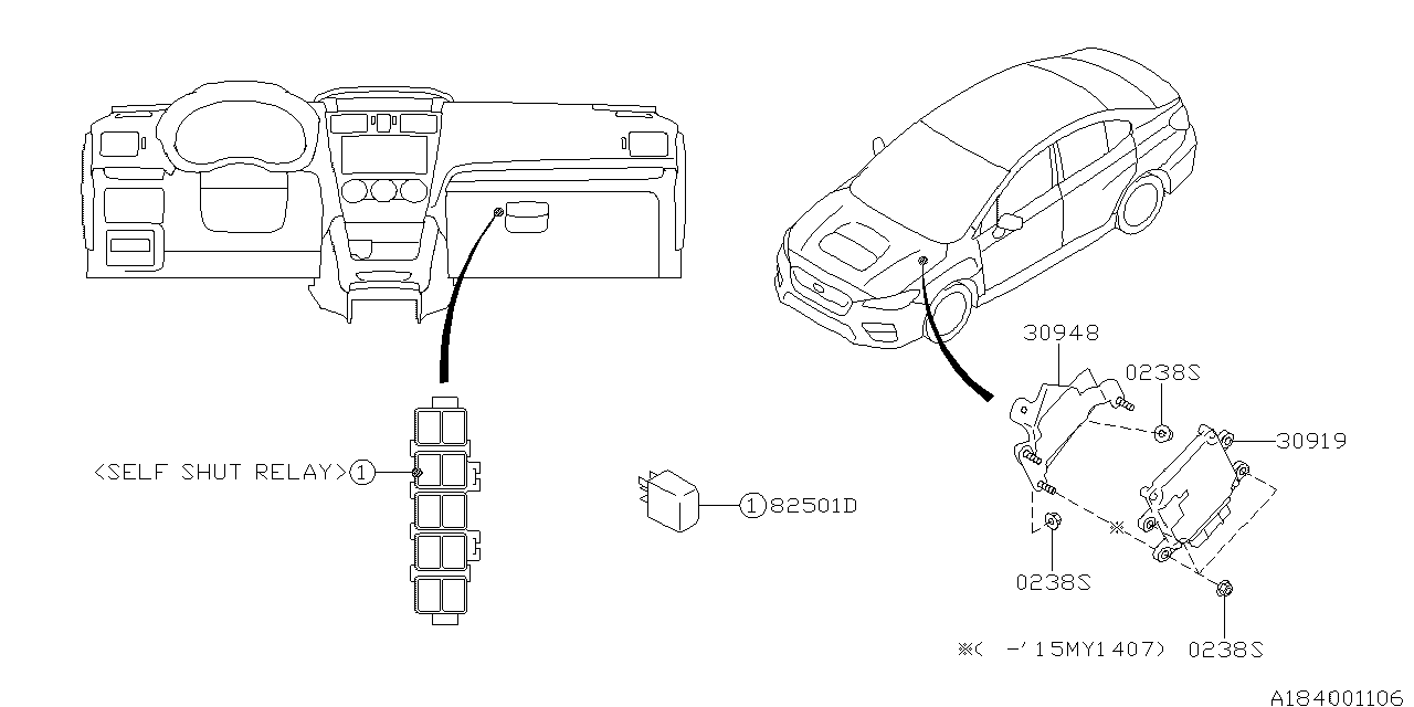 Diagram AT, CONTROL UNIT for your 2020 Subaru WRX   
