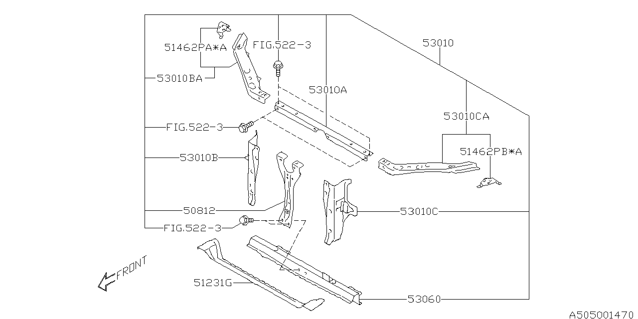 BODY PANEL Diagram