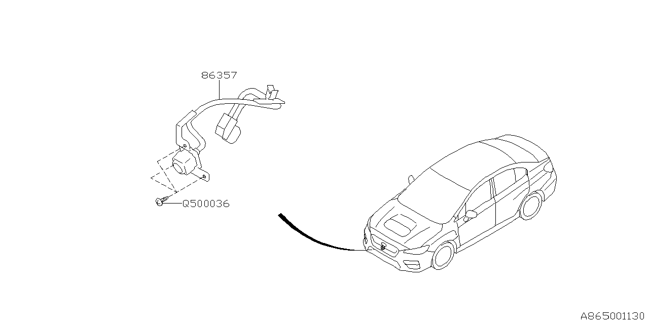 Diagram ADA SYSTEM for your Subaru Crosstrek  Base