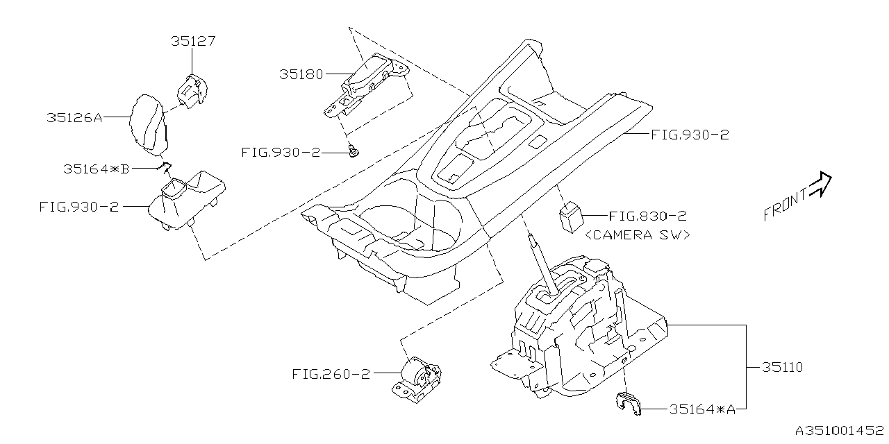 Diagram SELECTOR SYSTEM for your 2018 Subaru Impreza  Limited Sedan 