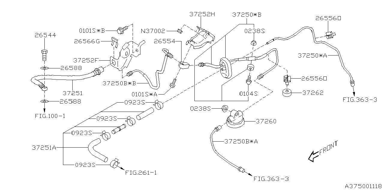 Diagram CLUTCH CONTROL SYSTEM for your 2022 Subaru WRX  PREMIUM A 