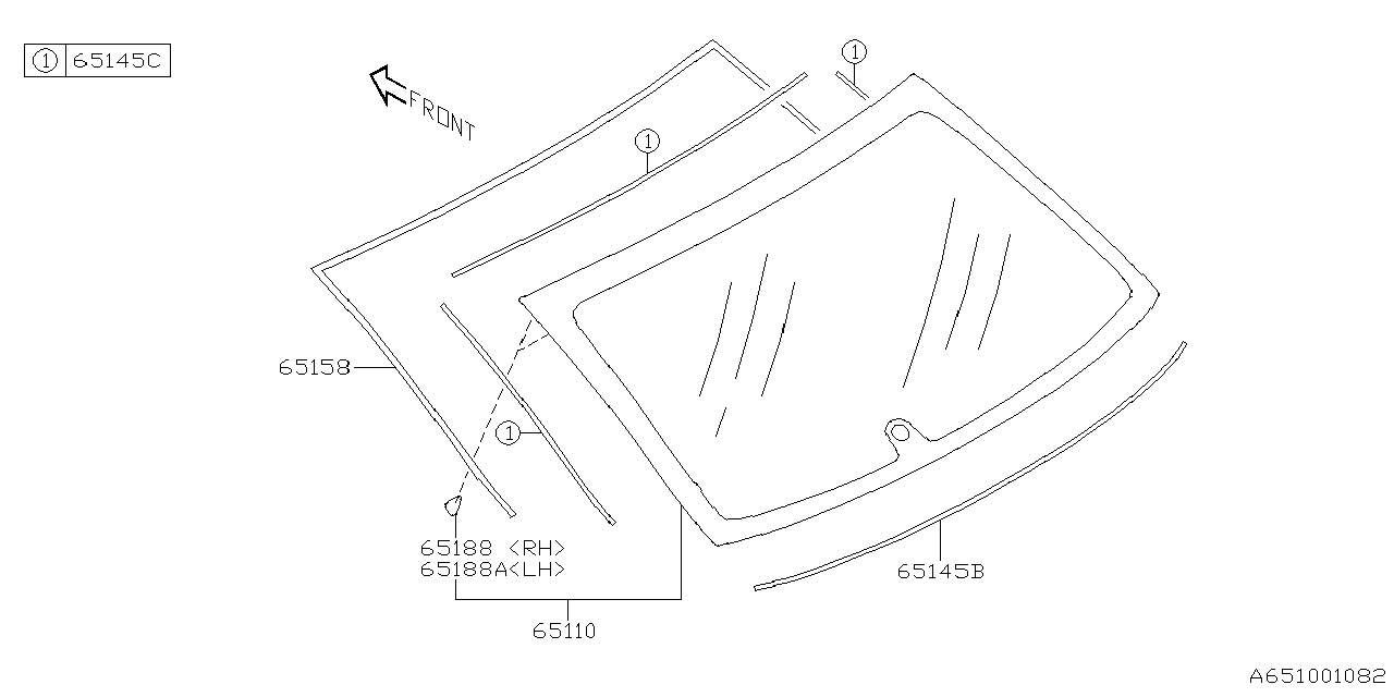 REAR WINDOW Diagram