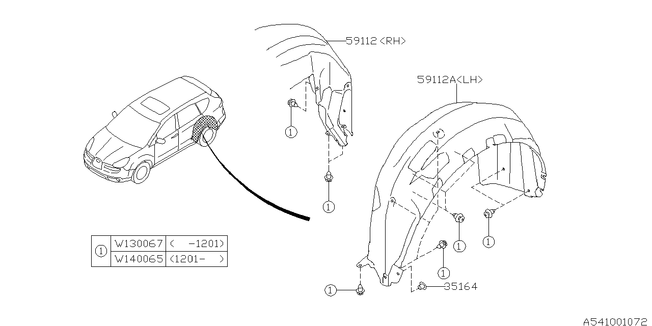 MUDGUARD Diagram