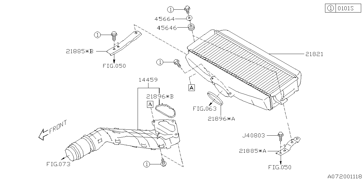 Diagram INTER COOLER for your 2019 Subaru WRX PREMIUM WITH LIP ES  