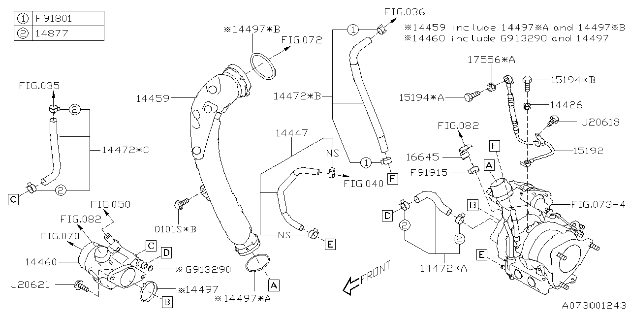 Diagram AIR DUCT for your 2018 Subaru BRZ  Premium 