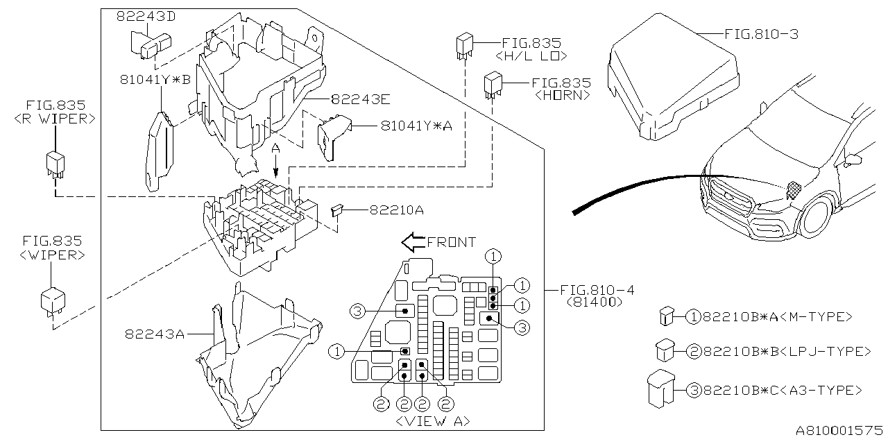 Diagram WIRING HARNESS (MAIN) for your 2023 Subaru BRZ   