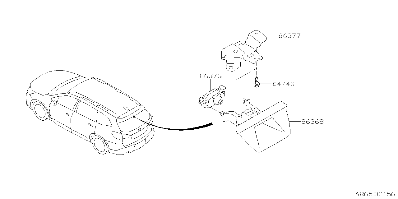 Diagram ADA SYSTEM for your Subaru Ascent  