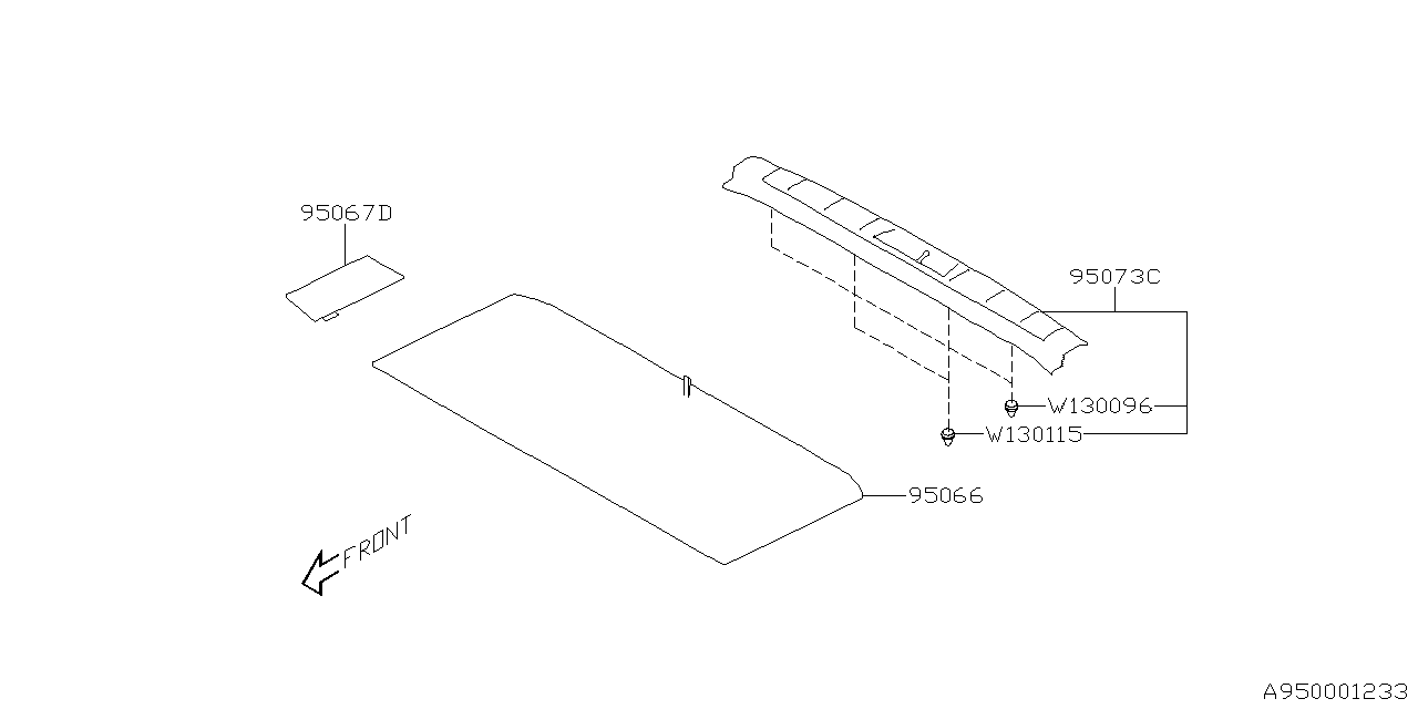 Diagram MAT for your 2020 Subaru Crosstrek  Premium 