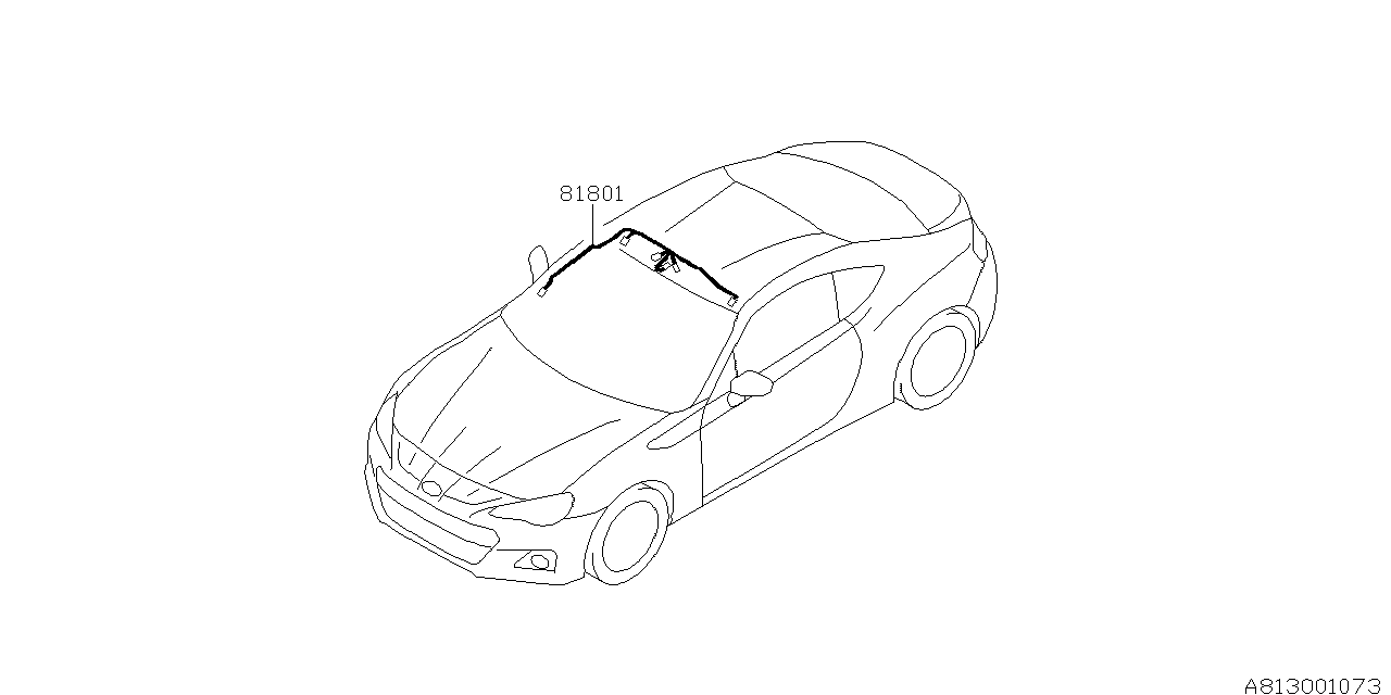 Diagram CORD (ROOF) for your Subaru BRZ  