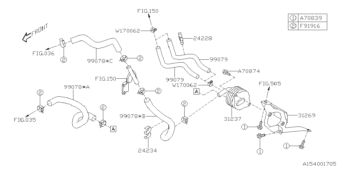 Diagram AT, TRANSMISSION CASE for your 2022 Subaru Impreza  Sport Wagon 