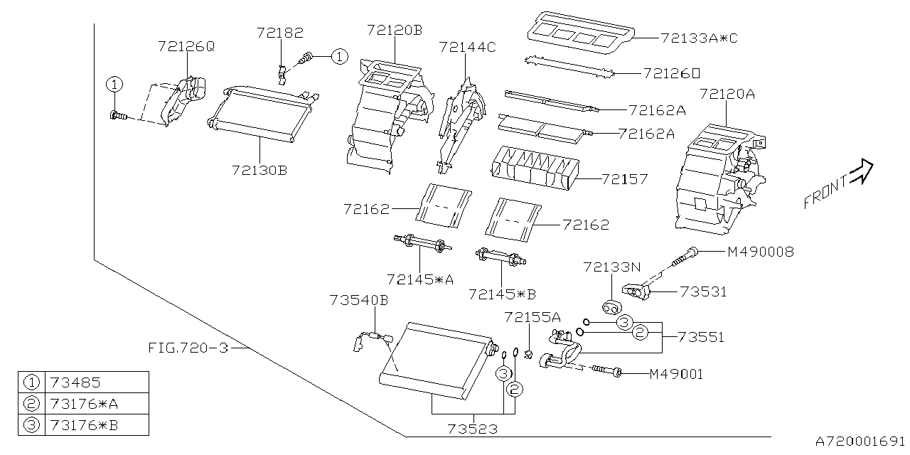 Diagram HEATER SYSTEM for your Subaru BRZ  