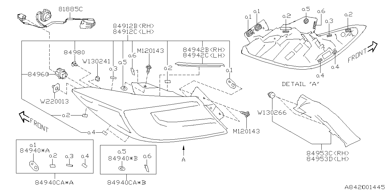 Diagram LAMP (REAR) for your 2022 Subaru BRZ   