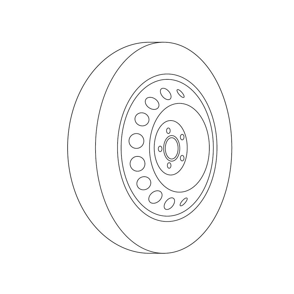 Diagram Spare Wheels for your 2009 Subaru Forester  X 