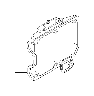 View 13293AA030 Engine Valve Cover Gasket. Gasket Rocker Cover NO2. Full-Sized Product Image