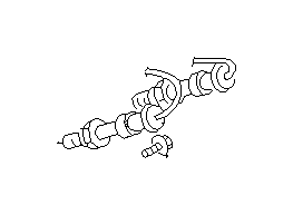 View 22452AA170 Spark Plug Wire. Cable Complete HT. NO.2. Spark Plug (High Tension). Full-Sized Product Image
