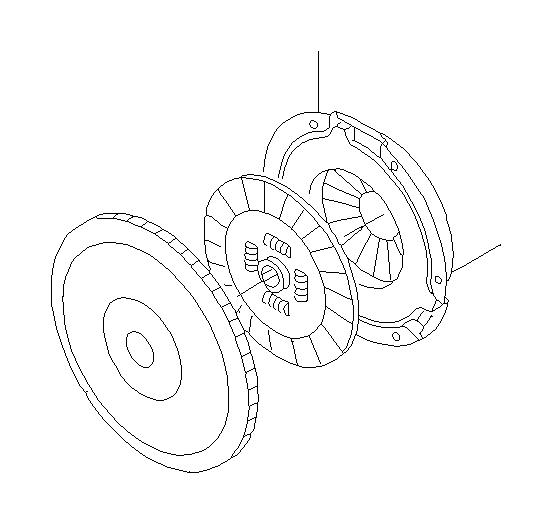 View 30100AA510 Transmission Clutch Friction Disc. Transmission Clutch Friction Plate. Full-Sized Product Image