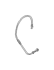 View 26531AA100 Brake Hydraulic Hose. Brake Hose Kit (Right, Rear). Full-Sized Product Image