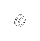 View 31020GA050 Steering Column Bushing. Bushing Toe Board. Full-Sized Product Image