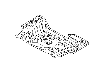 View 52120AC041 Floor Extension. Floor Pan Reinforcement. Floor Side (Left, Rear). Full-Sized Product Image