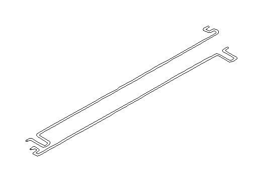 View 57521AC090 Trunk Torque Rod. Torsion Bar Trunk. Trunk Lid (Left). Full-Sized Product Image