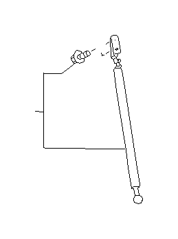 View 60301AC000 Door Stop. Liftgate Stop Bumper. Stopper Tailgate (Rear Gate). Full-Sized Product Image