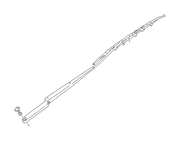 View 86532AC270 Arm Windshield Wiper (Passenger) Full-Sized Product Image