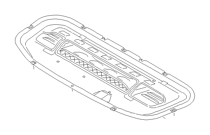 View 90818AC220 Engine Air Intake Hose. Hood Scoop. Duct Complete Hood (Front). Full-Sized Product Image