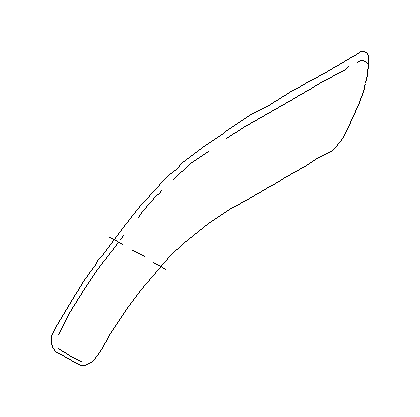 View 94226AC851ML Door. Trim Panel P/WLH (Left, Rear, Center). Full-Sized Product Image