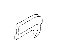 View 94258AC020 Door Panel Insulation. Door Trim. Pad Door (Right, Rear, Upper). Full-Sized Product Image