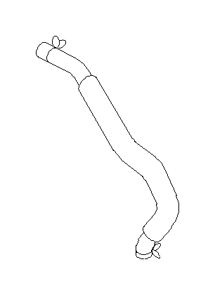 View 99071AB73B Vacuum Line. Hose Vacuum. Full-Sized Product Image